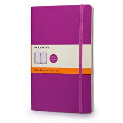 Записник Moleskine Classic середній / Лінійка Рожевий М’який
