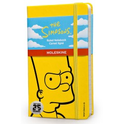 Записник Moleskine Simpson кишеньковий / Лінійка Жовтий