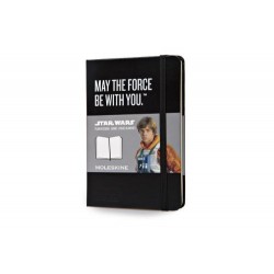 Записник Moleskine Star Wars кишеньковий / Нелінований Чорний