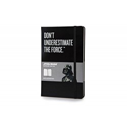 Записник Moleskine Star Wars середній / Лінійка Чорний