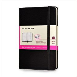 Записник Moleskine Art кишеньковий / Сценарист Чорний