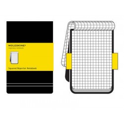 Записник Moleskine Reporter кишеньковий / Клітина Чорний