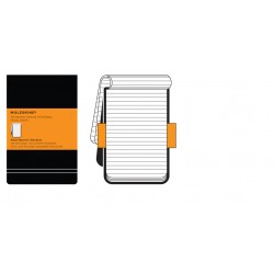 Записник Moleskine Reporter середній / Лінійка Чорний