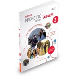 Обложка Progetto Italiano Junior Nuovo 2 Libro & Quaderno dell’insegnante + CD audio + DVD Progetto Italiano Junior Nuovo 2 Libro & Quaderno dell’insegnante + CD audio + DVD