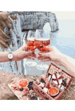Картина за номерами. Сніданок на скелях(309)